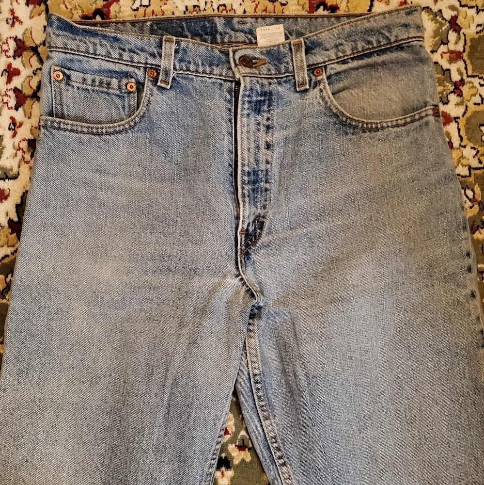 5. 1995 ~Vintage Levi's 💙 550 ~ 33 x 32 ~ September ~ - Picture 15 of 16